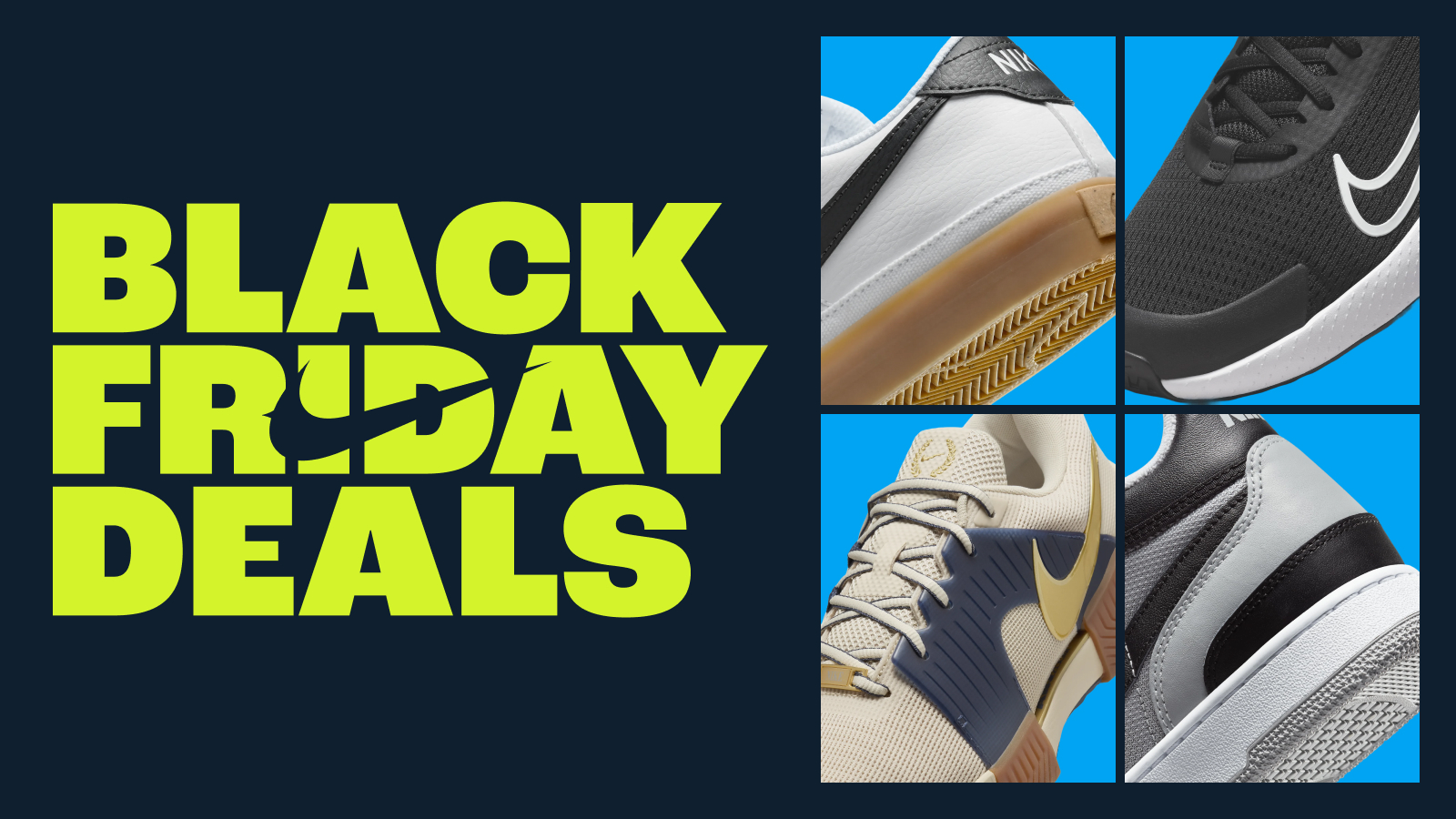 Penawaran Black Friday terbaik untuk sepatu tenis 