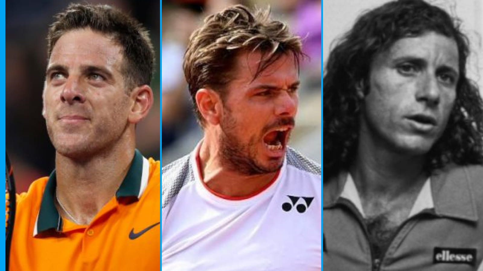 從未成為世界第1號世界的9個最佳ATP球員：ft。Wawrinka，del Potro，Vilas