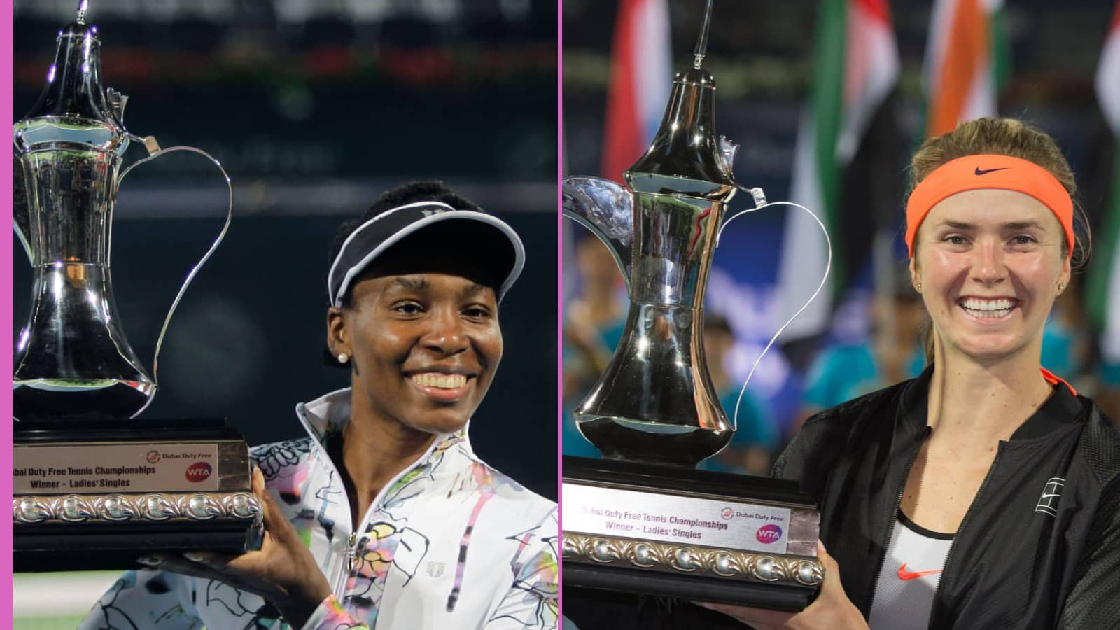 贏得多個迪拜冠軍的4名女性：賈斯汀·亨寧（Justine Henin