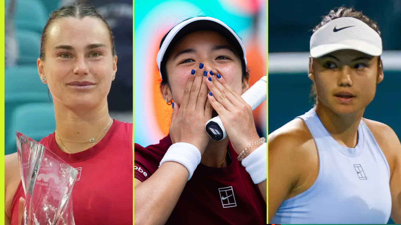 WTA排名：Iga Swiatek领先3,000分； Emma Raducan +12，Alex Eala的激增
