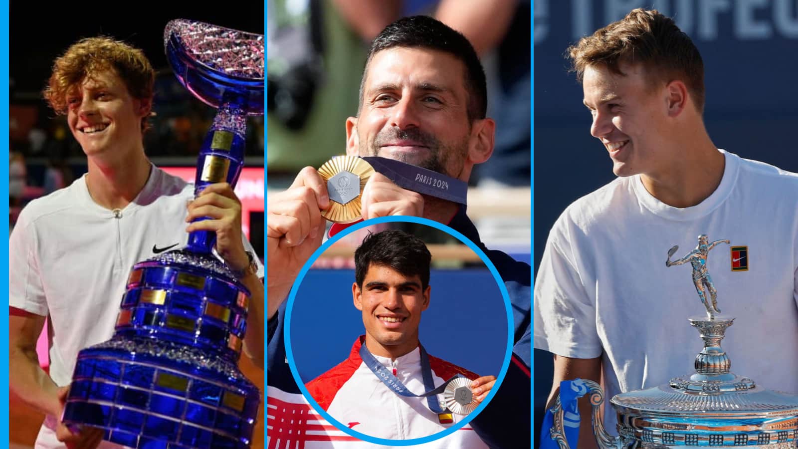 5 pemain yang mengalahkan Carlos Alcaraz di final: Novak Djokovic Satu 