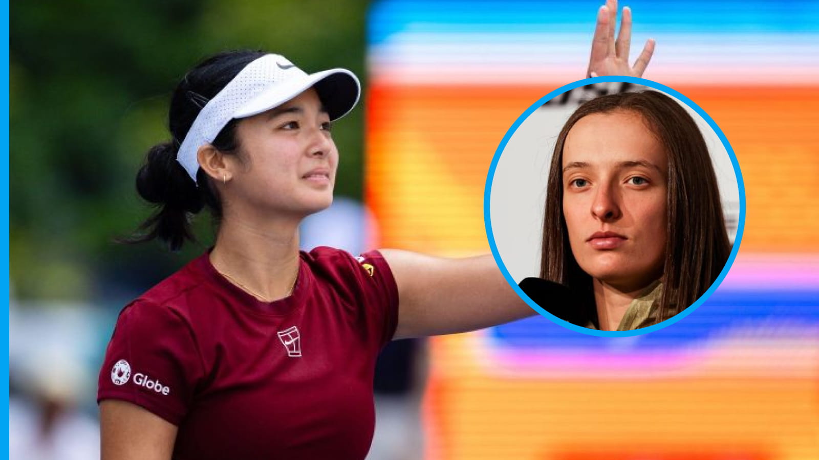 Alex eala dekat dengan catatan Naomi Osaka saat dia memesan ulang swiatek di madrid