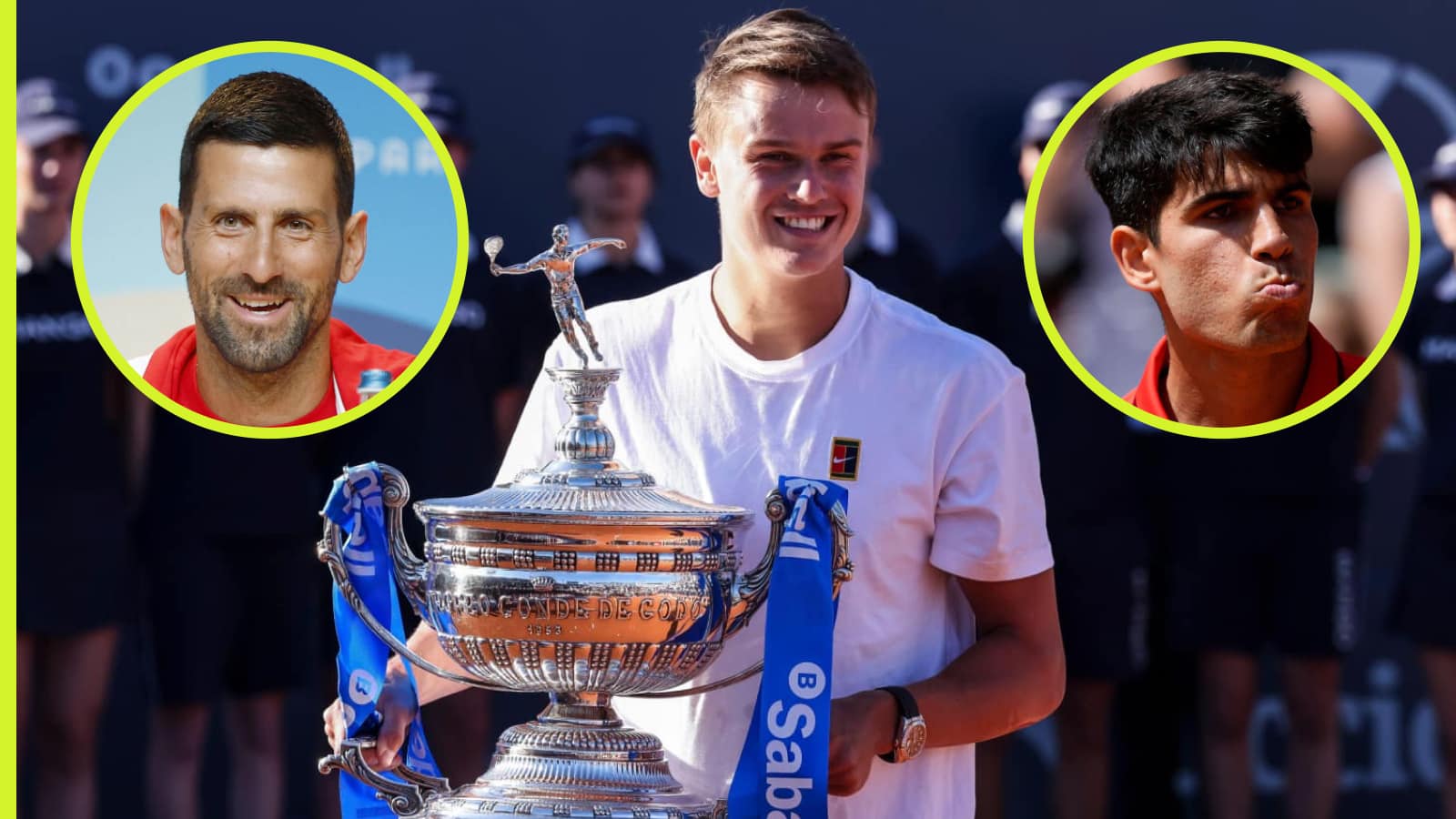 Holger Rune分享Novak Djokovic Secret，這是擊敗巴塞羅那卡洛斯·阿爾卡拉茲的關鍵